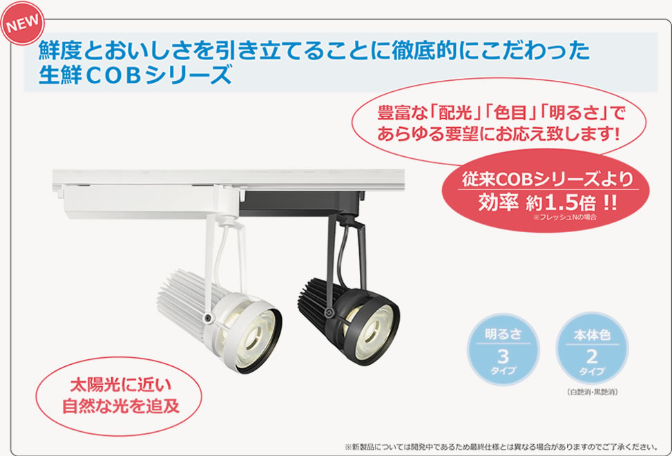 メーカー欠品中※ 大光電機 ダクトレール用スポットライト 生鮮食品用